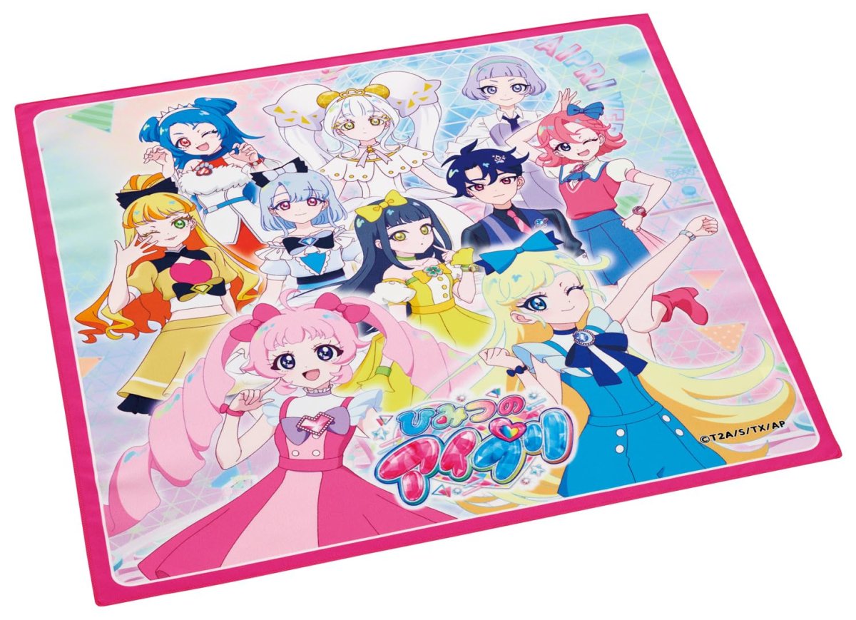 画像1: スケーター（Ｓｋａｔｅｒ） 子供用 お弁当 ランチクロス ４３×４３ｃｍ ひみつのアイプリ 女の子 ＫＢ４ＳＮ?Ａ (1)