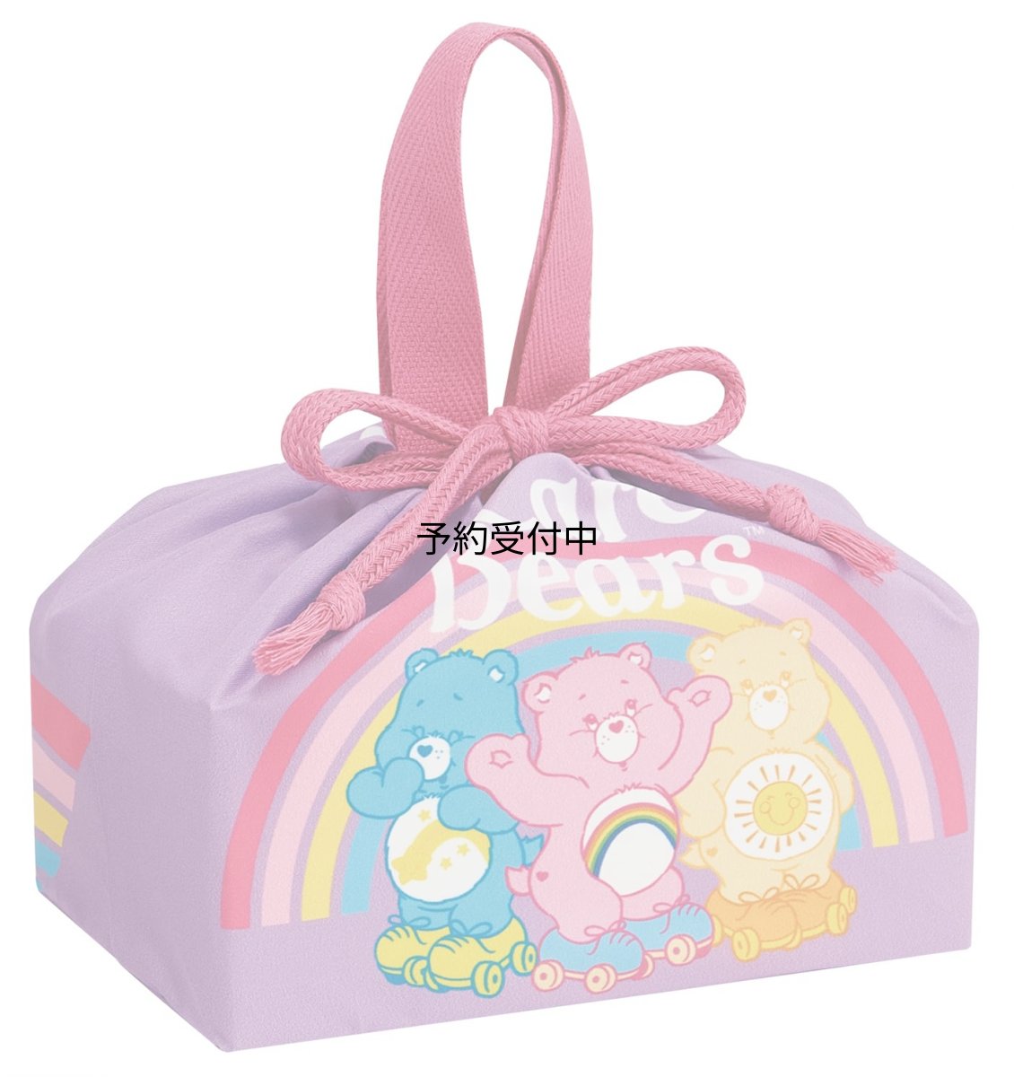 画像1: スケーター（Ｓｋａｔｅｒ） 子供用 お弁当 ランチ巾着 巾着 袋 日本製 Ｃａｒｅ Ｂｅａｒｓ ケアベア スケート ＫＢ７ＳＮ?Ａ (1)