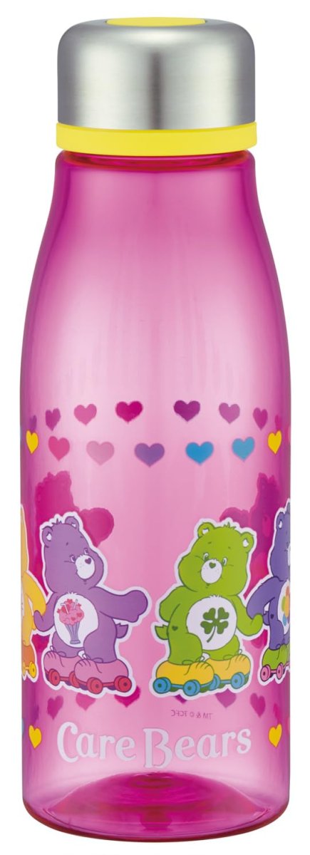 画像1: スケーター（Ｓｋａｔｅｒ） 直飲み ウォーターボトル ５００ｍｌ 茶漉し付 水筒 Ｃａｒｅ Ｂｅａｒｓ ケアベア スケート ＰＴＹ５?Ａ (1)