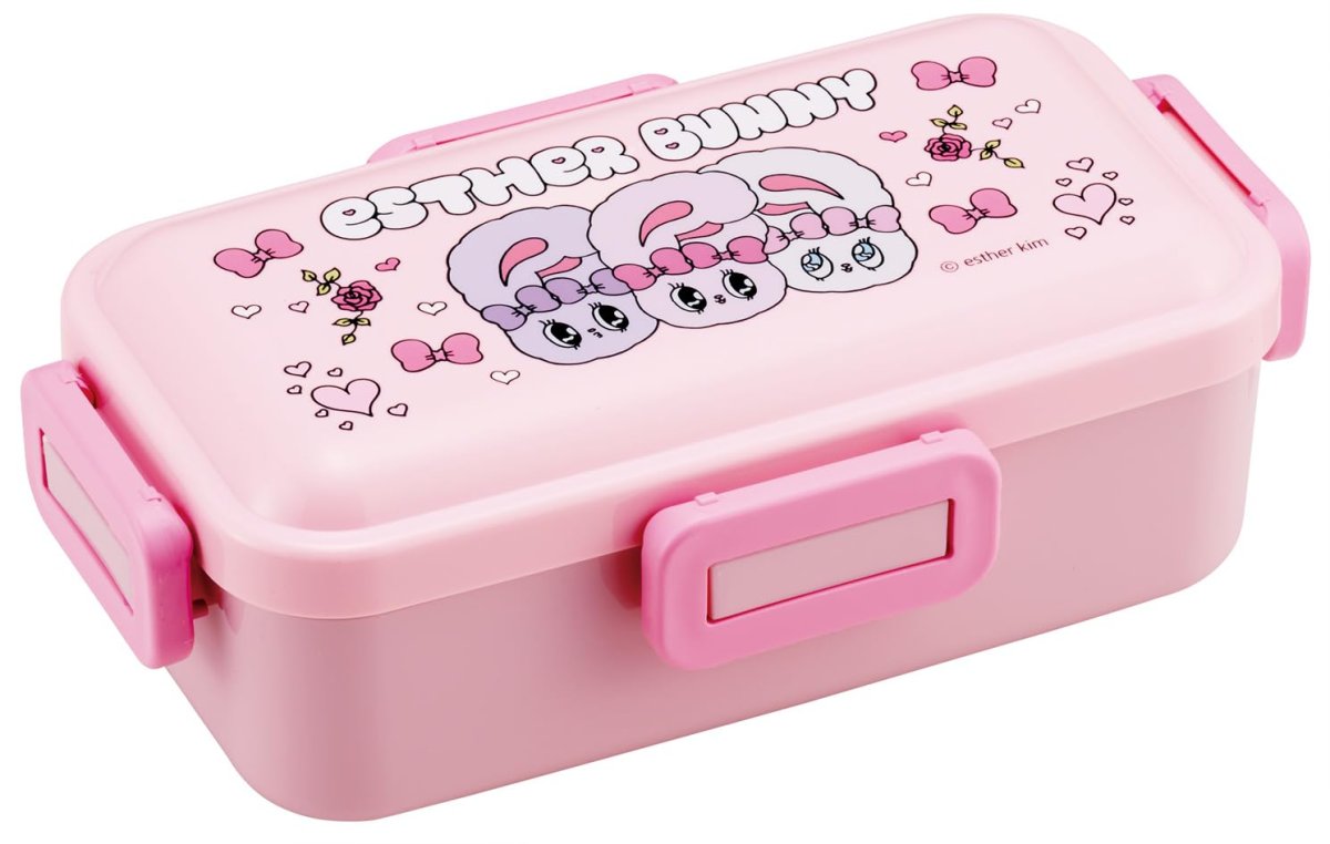 画像1: スケーター（Ｓｋａｔｅｒ） 弁当箱 ふわっと盛れる ランチボックス １段 ５３０ｍｌ 食洗機対応 レンジ対応 日本製 エスターバニー ＰＦＬＢ６?Ａ (1)
