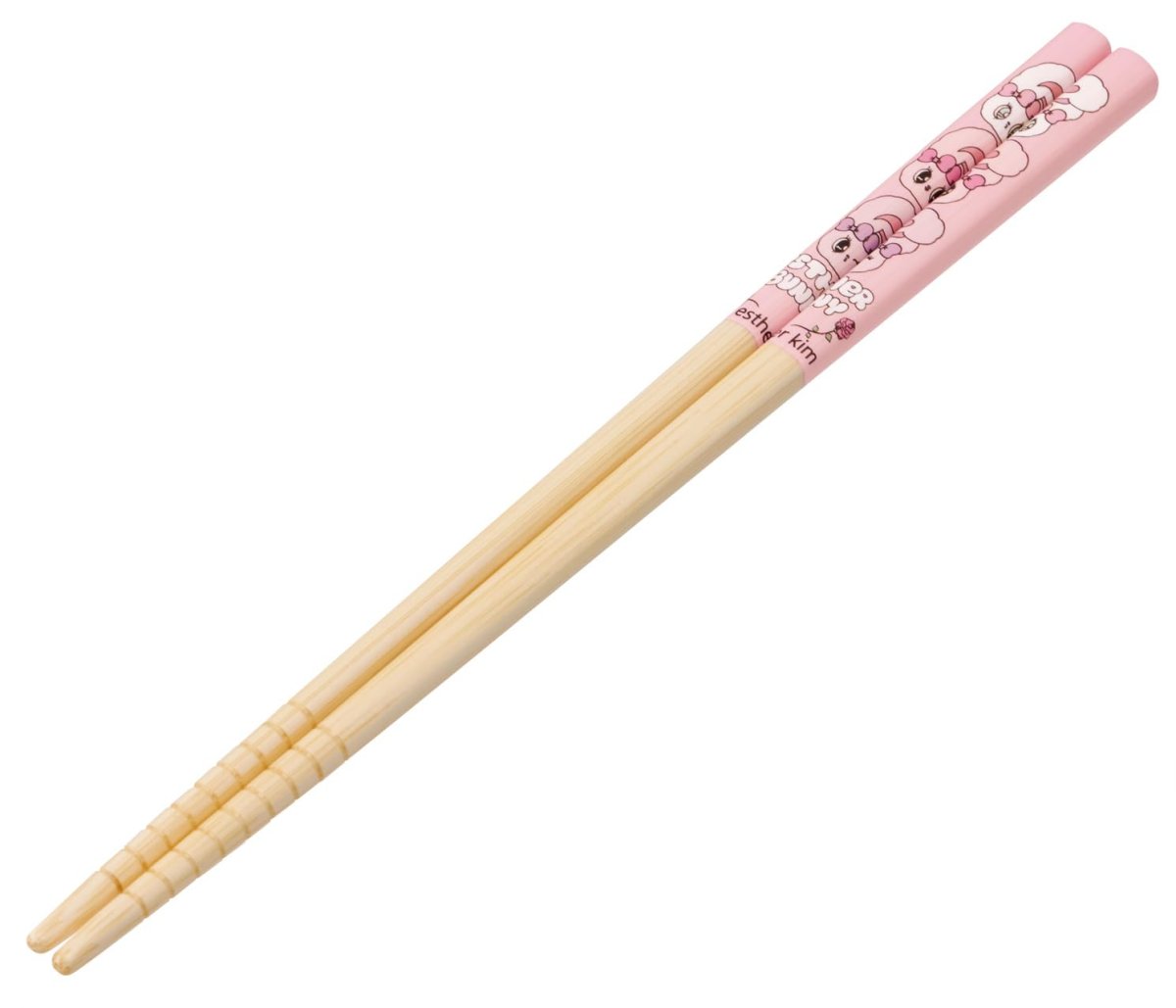 画像1: スケーター（Ｓｋａｔｅｒ） 竹安全箸 箸 竹箸 ２１ｃｍ エスターバニー ＡＮＴ４?Ａ (1)