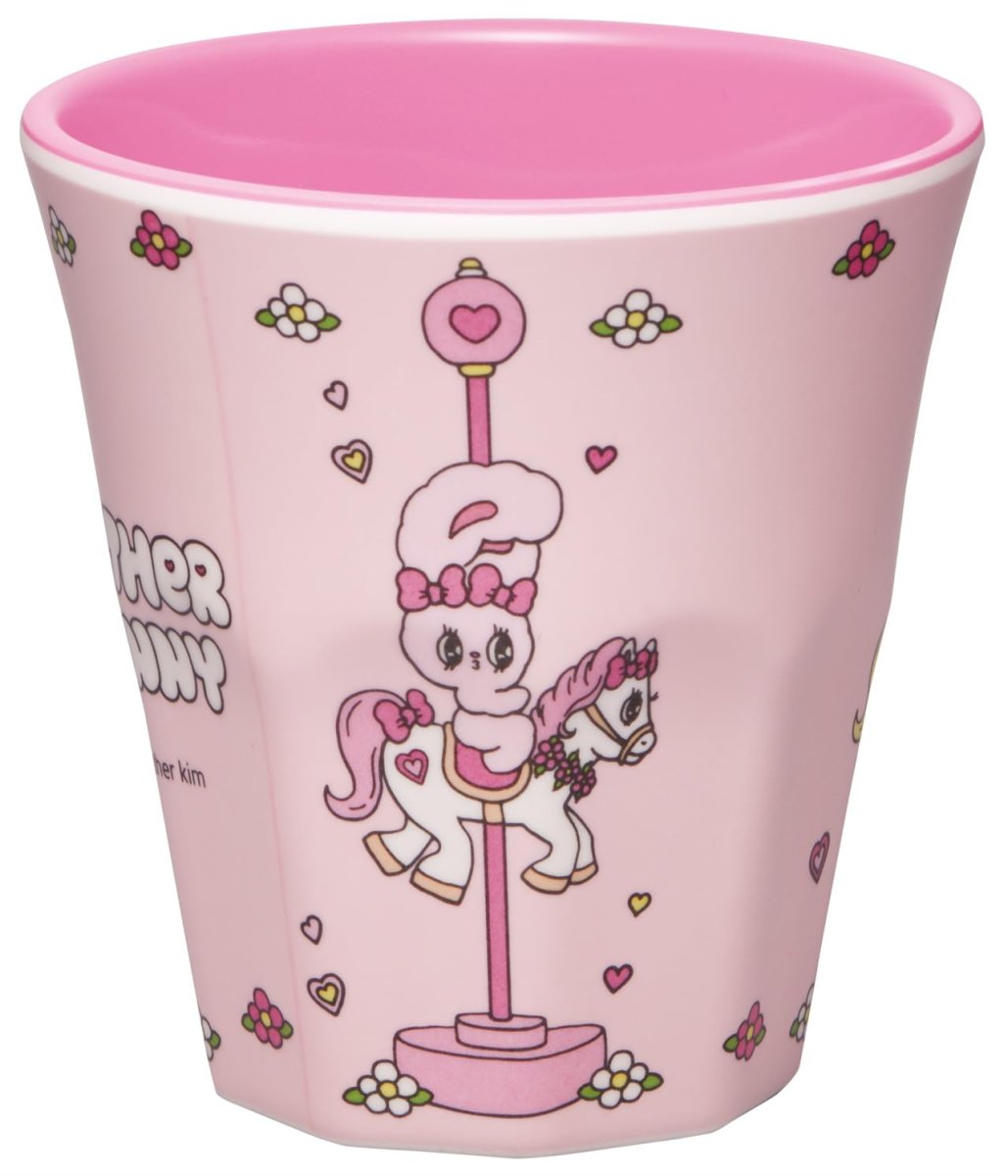 画像1: スケーター（Ｓｋａｔｅｒ） 子供用 メラミン タンブラー ２７０ｍｌ エスターバニー 女の子 ＭＴＢ２?Ａ (1)