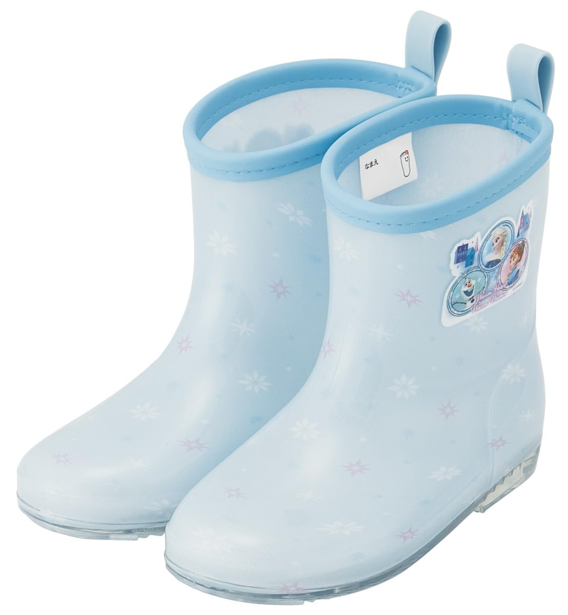 画像1: スケーター（Ｓｋａｔｅｒ） レインブーツ シューズ 長靴 １８ｃｍ 子供用 反射テープ付 ディズニー アナと雪の女王 女の子 ＲＩＢＴ１８?Ａ (1)