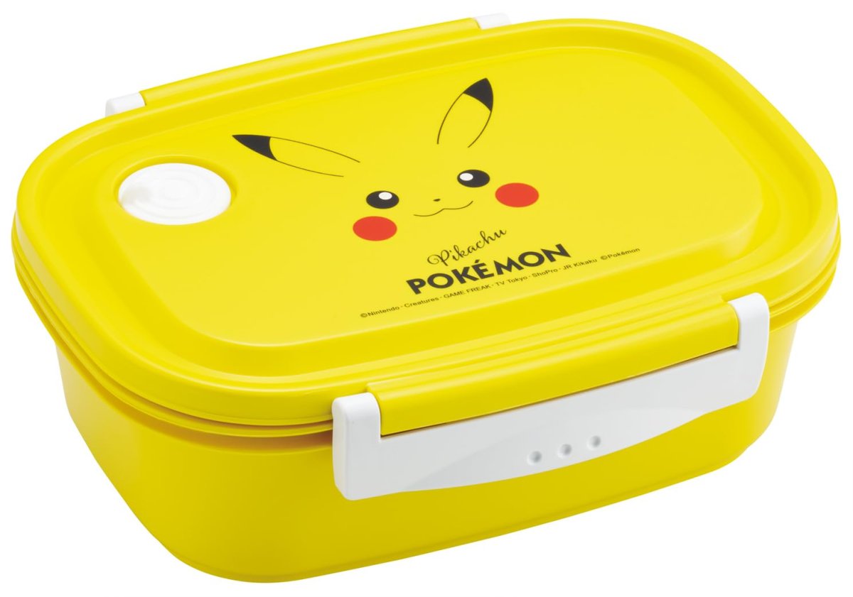 画像1: スケーター（Ｓｋａｔｅｒ） 弁当箱 ラク軽 軽い ランチボックス Ｌサイズ ７２０ｍｌ レンジ対応 日本製 ポケモン ピカチュウ フェイス ２５ ＸＰＭ５?Ａ (1)