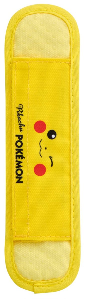 画像1: スケーター（Ｓｋａｔｅｒ） 子供用 ステンレスボトル用 ショルダーベルト カバー パッド 水筒 すべり止め付き ポケモン ピカチュウ フェイス ２５ 男の子 女の子 ＬＳＶＣ１?Ａ (1)