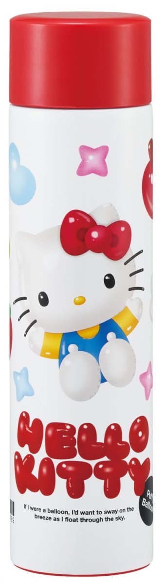 画像1: スケーター（Ｓｋａｔｅｒ） 直飲み マグボトル ミニ ステンレスボトル 水筒 ケータイマグ １６０ｍｌ 小容量 保温 保冷 真空二重構造 サンリオ ハローキティ ぷっくりバルーン ＳＭＢＣ１ＢＬ?Ａ (1)