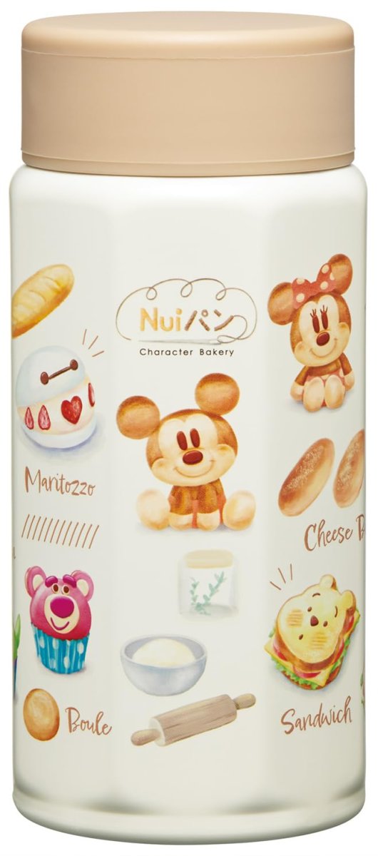 画像1: スケーター（Ｓｋａｔｅｒ） 八角形 ステンレス マグボトル 水筒 ３５０ｍｌ 保温 保冷 ディズニー Ｎｕｉパン ＳＴＯ４?Ａ (1)