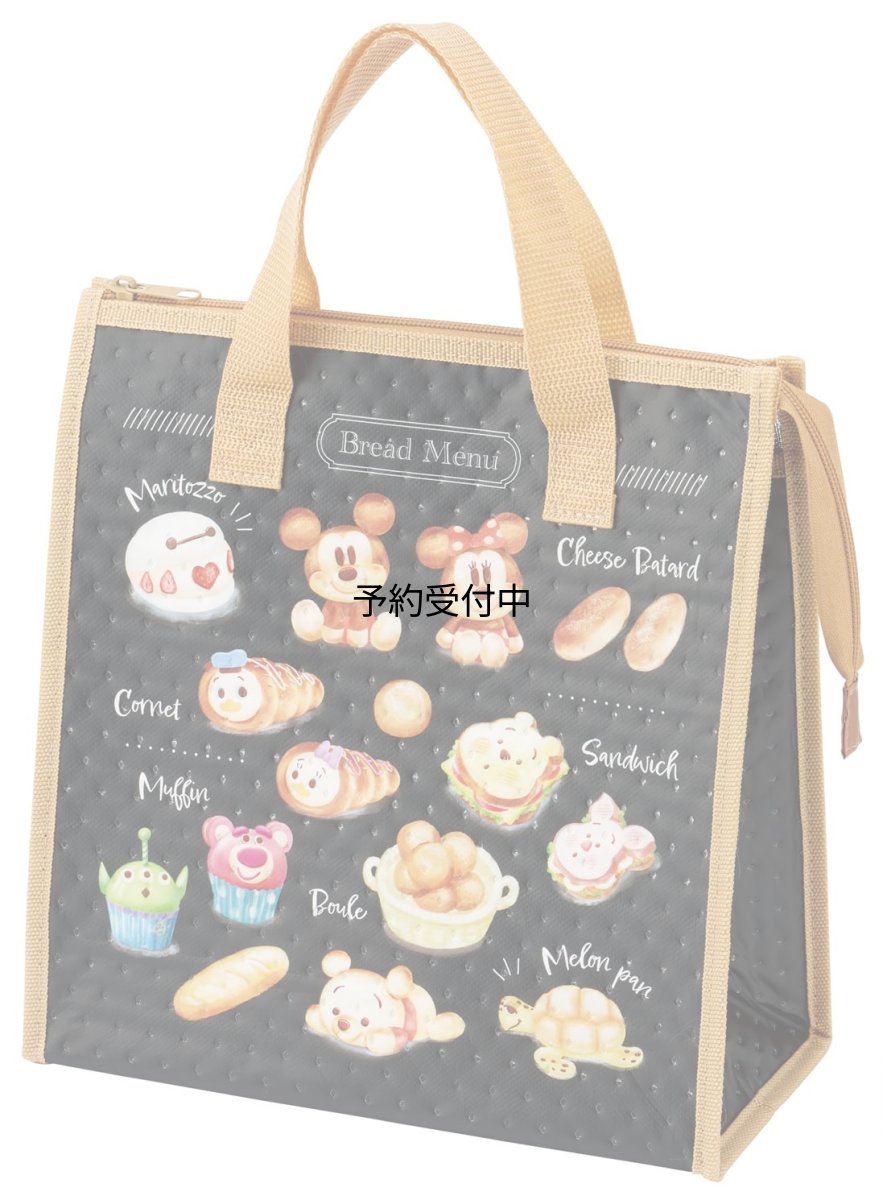 画像1: スケーター（Ｓｋａｔｅｒ） ランチバッグ 不織布 保冷 バッグ ２６．５×２７ｃｍ ディズニー Ｎｕｉパン ＦＢＣ１?Ａ (1)