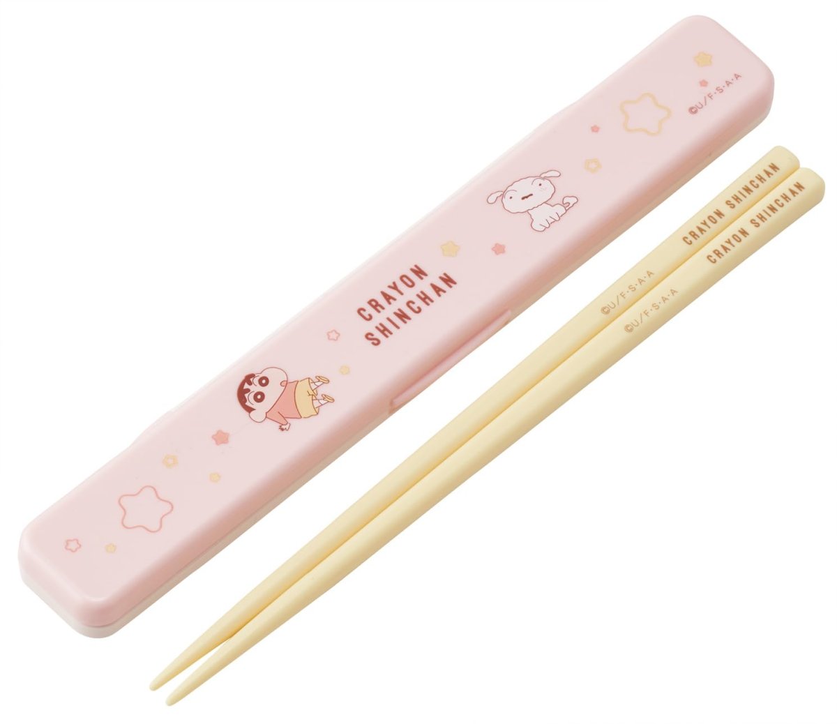 画像1: スケーター（Ｓｋａｔｅｒ） 箸 箸箱 セット １８ｃｍ 大人用 日本製 クレヨンしんちゃん パステルスター ＡＢＣ３?Ａ (1)