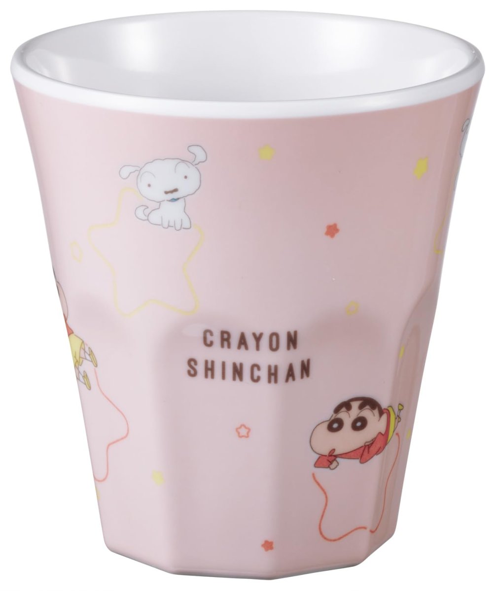 画像1: スケーター（Ｓｋａｔｅｒ） 子供用 メラミン タンブラー ２７０ｍｌ クレヨンしんちゃん パステルスター 男の子 女の子 ＭＴＢ２?Ａ (1)