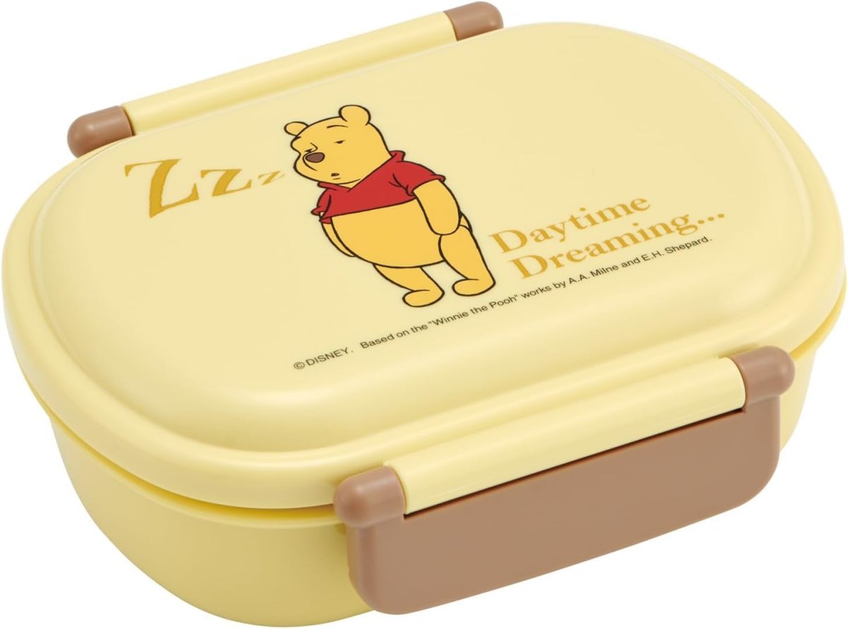 画像1: スケーター（Ｓｋａｔｅｒ） 子供用 弁当箱 ふわっと盛れる ランチボックス １段 ３６０ｍｌ 日本製 食洗機対応 レンジ対応 ディズニー くまのプーさん プー＆フレンズ ＦＵＮＮＹ ＦＡＣＥ 男の子 女の子 ＱＡＦ２ＢＡ?Ａ (1)