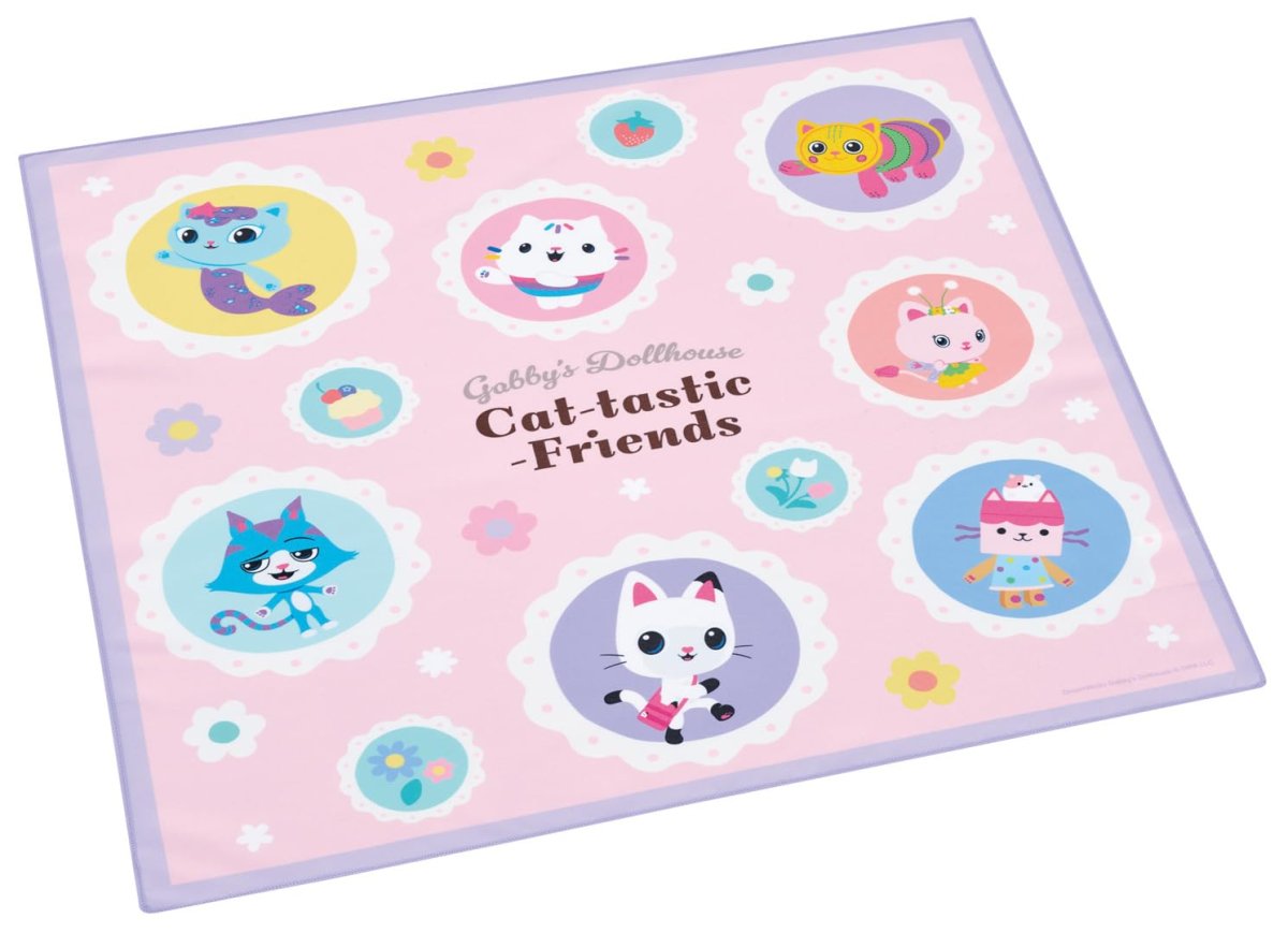 画像1: スケーター（Ｓｋａｔｅｒ） 子供用 お弁当 ランチクロス ４３×４３ｃｍ 日本製 ギャビーのドールハウス ２６ 女の子 ＫＢ４ＳＮ?Ａ (1)