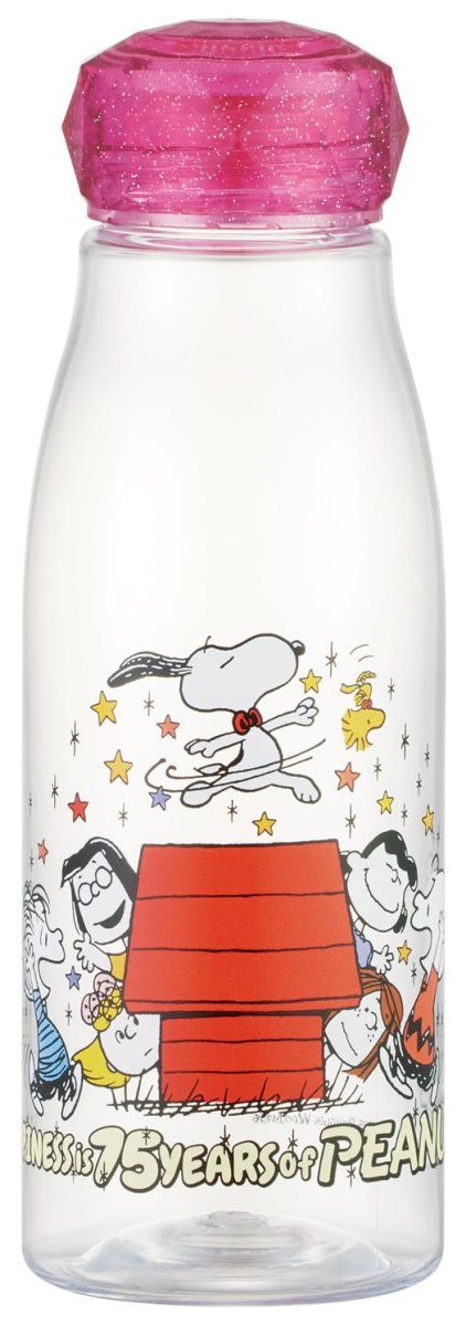 画像1: スケーター（ｓｋａｔｅｒ） 直飲み ウォーターボトル 茶漉し付 水筒 ５００ｍｌ スヌーピー ＰＥＡＮＵＴＳ ７５ｔｈ ｄａｎｃｉｎｇ ＰＴＹ５Ｄ?Ａ (1)