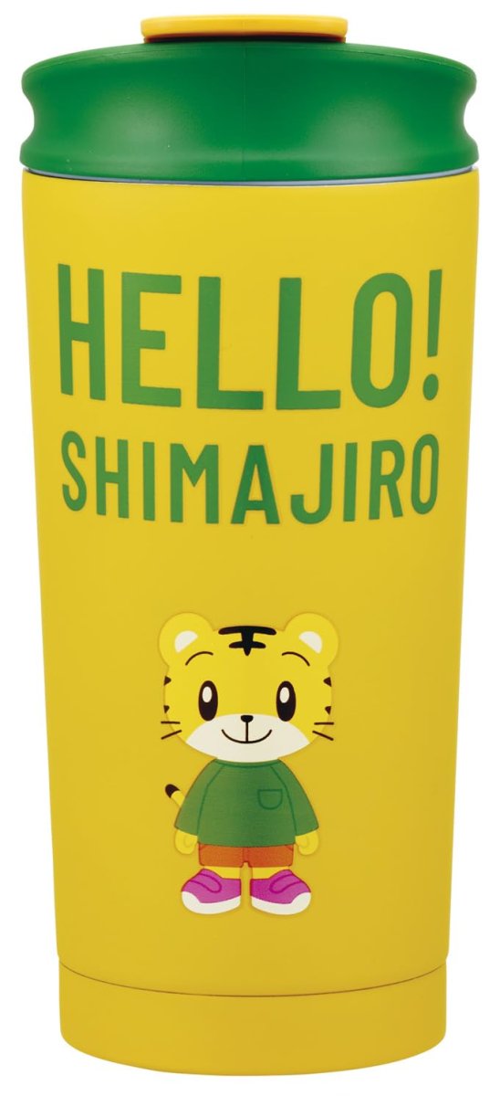 画像1: スケーター（Ｓｋａｔｅｒ） サーモ タンブラー ４５０ｍｌ 保温 保冷 フラップロック しまじろう ＥＡＲＴＨ ＳＴＢＦ５?Ａ (1)