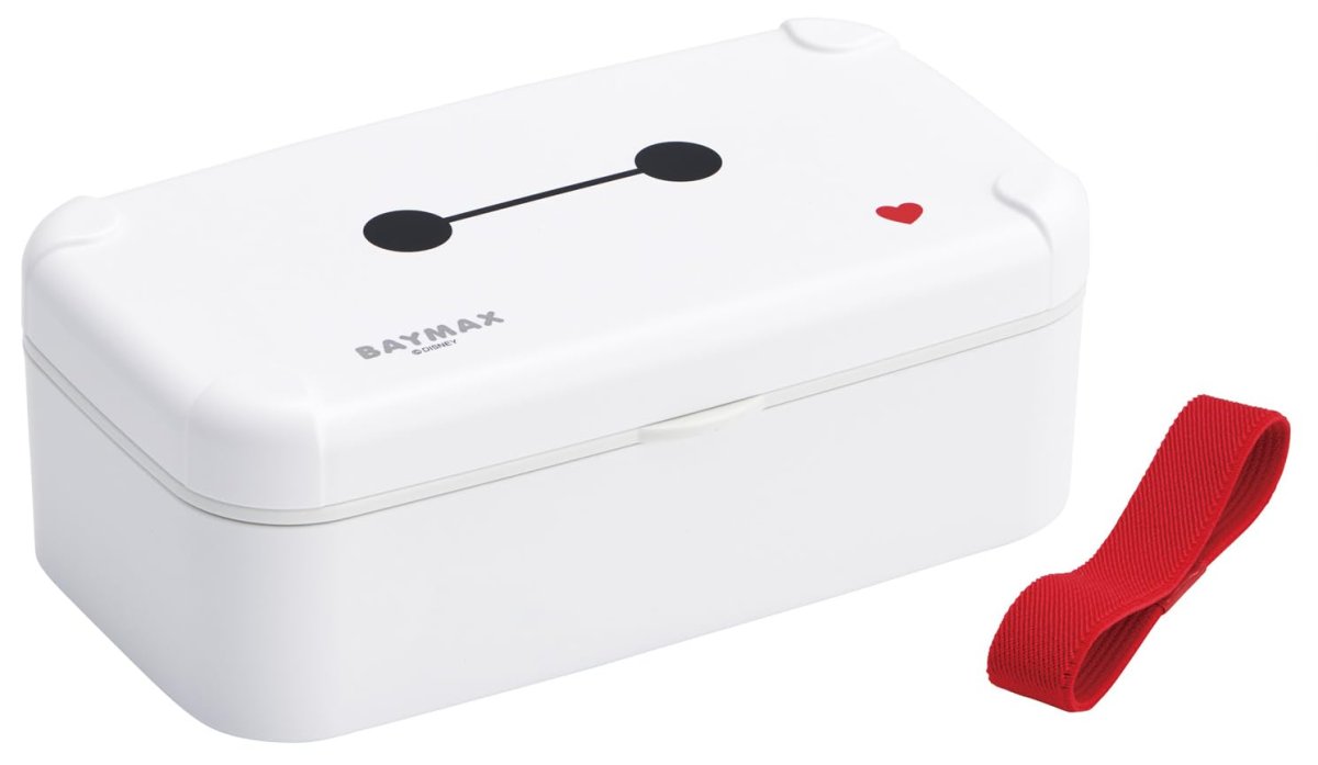 画像1: スケーター（Ｓｋａｔｅｒ） 弁当箱 スマホスタンド付 ランチボックス １段 ６００ｍｌ レンジ対応 食洗機対応 日本製 ディズニー ベイマックス ２６ ＰＬＢ６ＳＳＨ?Ａ (1)