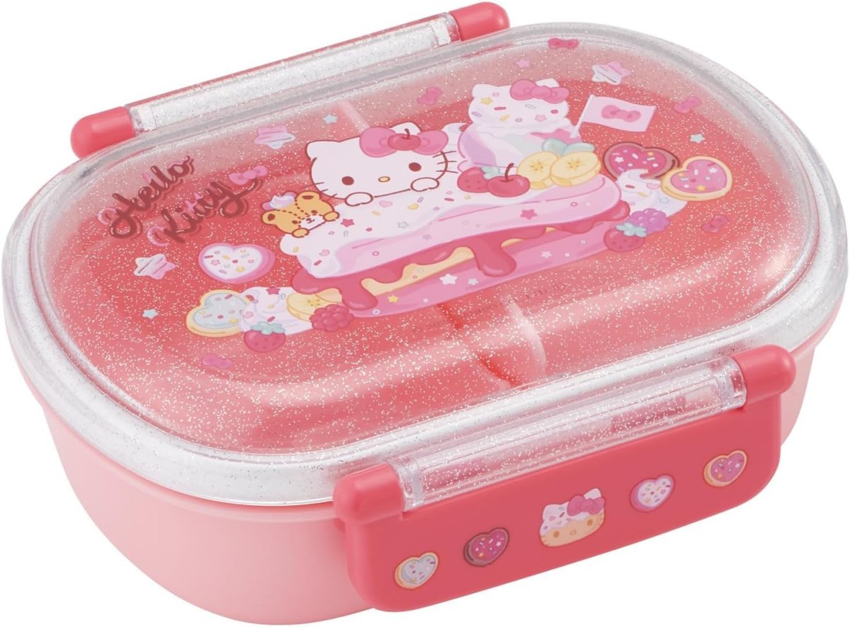 画像1: スケーター（Ｓｋａｔｅｒ） 子供用 弁当箱 ランチボックス ３６０ｍｌ 日本製 サンリオ ハローキティ Ｆａｎｃｙ Ｓｎａｃｋｓ Ｗｅｅｔｓ 女の子 ＱＡＦ２ＢＡ?Ａ (1)
