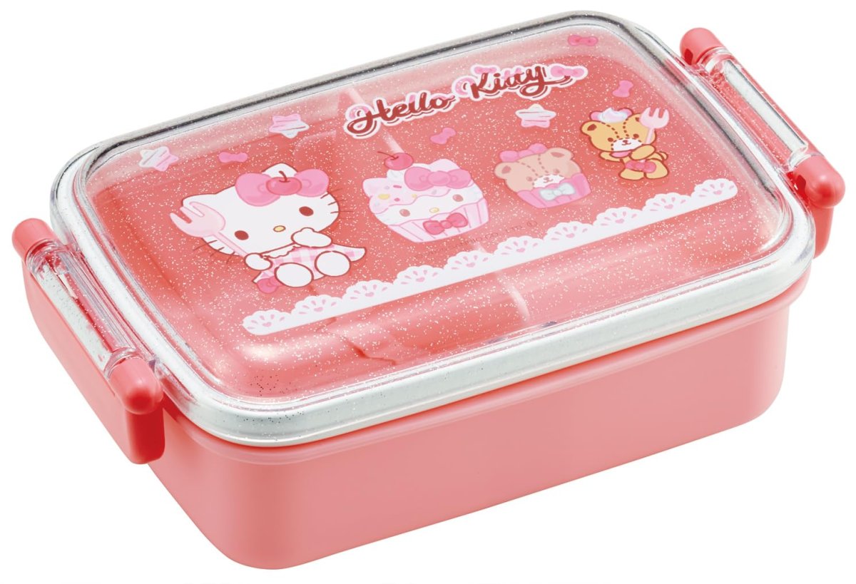 画像1: スケーター（Ｓｋａｔｅｒ） 子供用 弁当箱 ランチボックス ４５０ｍｌ サンリオ ハローキティ Ｆａｎｃｙ Ｓｎａｃｋｓ Ｗｅｅｔｓ 女の子 ＲＢＦ３ＡＮ?Ａ (1)