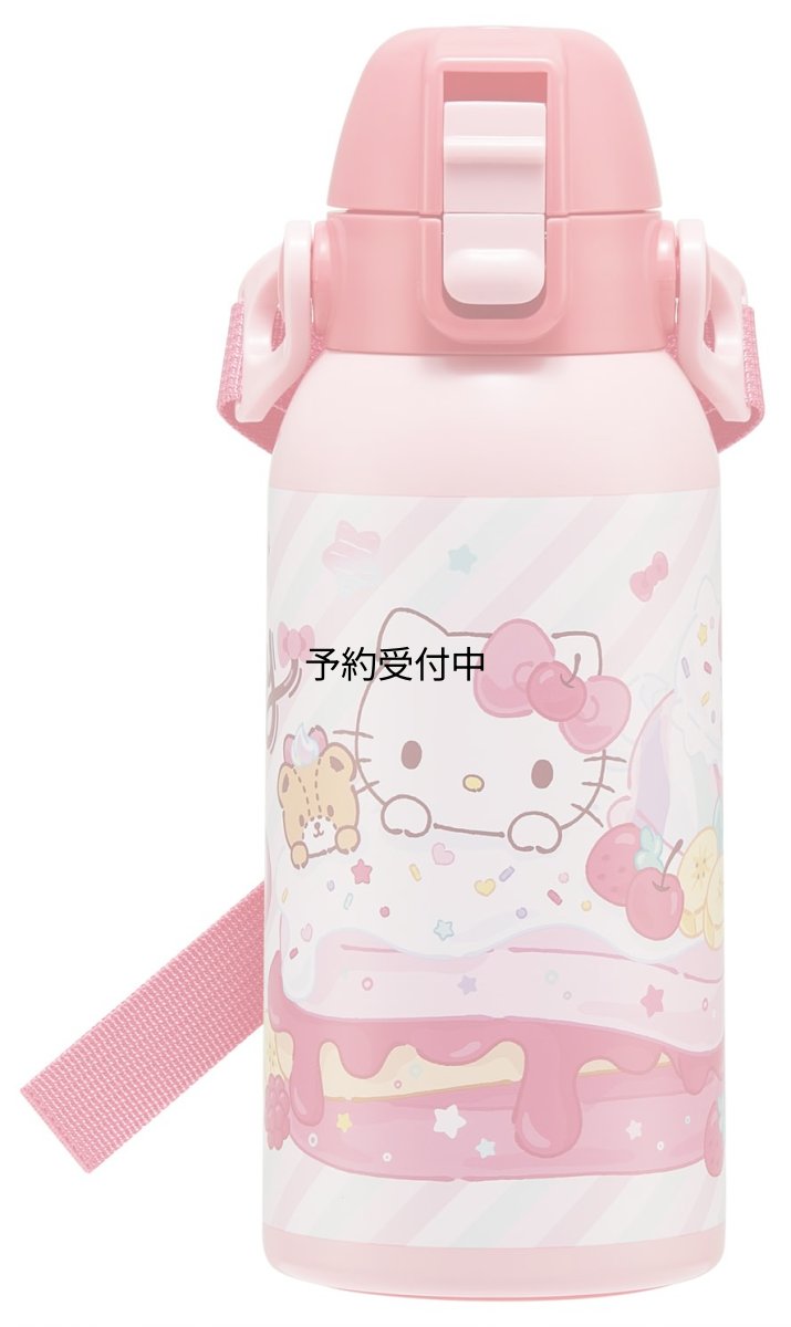 画像1: スケーター（Ｓｋａｔｅｒ） 水筒 子供用 直飲み ６００ｍｌ サンリオ ハローキティ Ｆａｎｃｙ Ｓｎａｃｋｓ Ｗｅｅｔｓ 女の子 保冷専用 ステンレス 軽量タイプ ｗａｔｅｒｂｏｔｔｌｅ スポーツボトル キッズ こども 水瓶 ＳＴＣＨ６?Ａ (1)