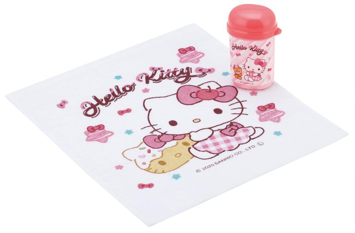 画像1: スケーター（Ｓｋａｔｅｒ） おしぼりセット おしぼり ケース付 日本製 サンリオ ハローキティ Ｆａｎｃｙ Ｓｎａｃｋｓ Ｗｅｅｔｓ 女の子 ＯＡ４?Ａ (1)