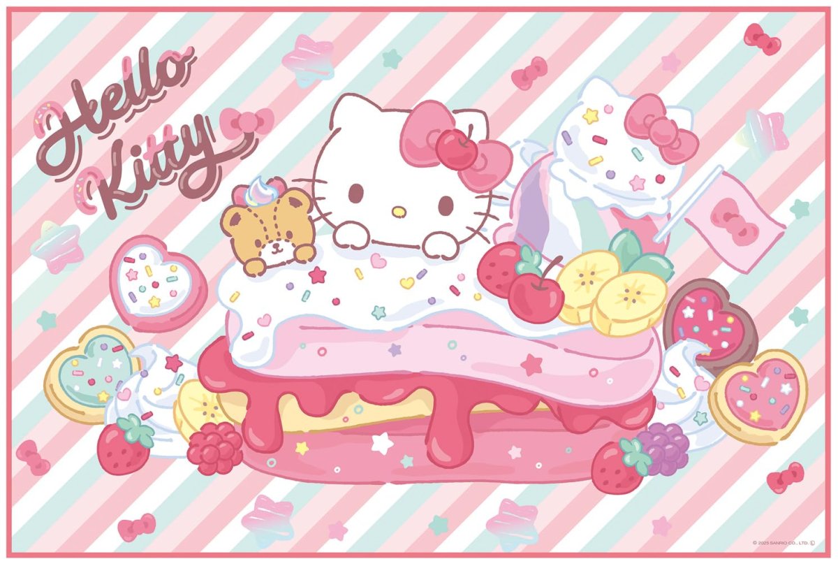 画像1: スケーター（Ｓｋａｔｅｒ） 子供用 レジャー シート 一人用 Ｓサイズ 遠足 ６０×９０ｃｍ サンリオ ハローキティ Ｆａｎｃｙ Ｓｎａｃｋｓ Ｗｅｅｔｓ 女の子 ＶＳ１?Ａ (1)