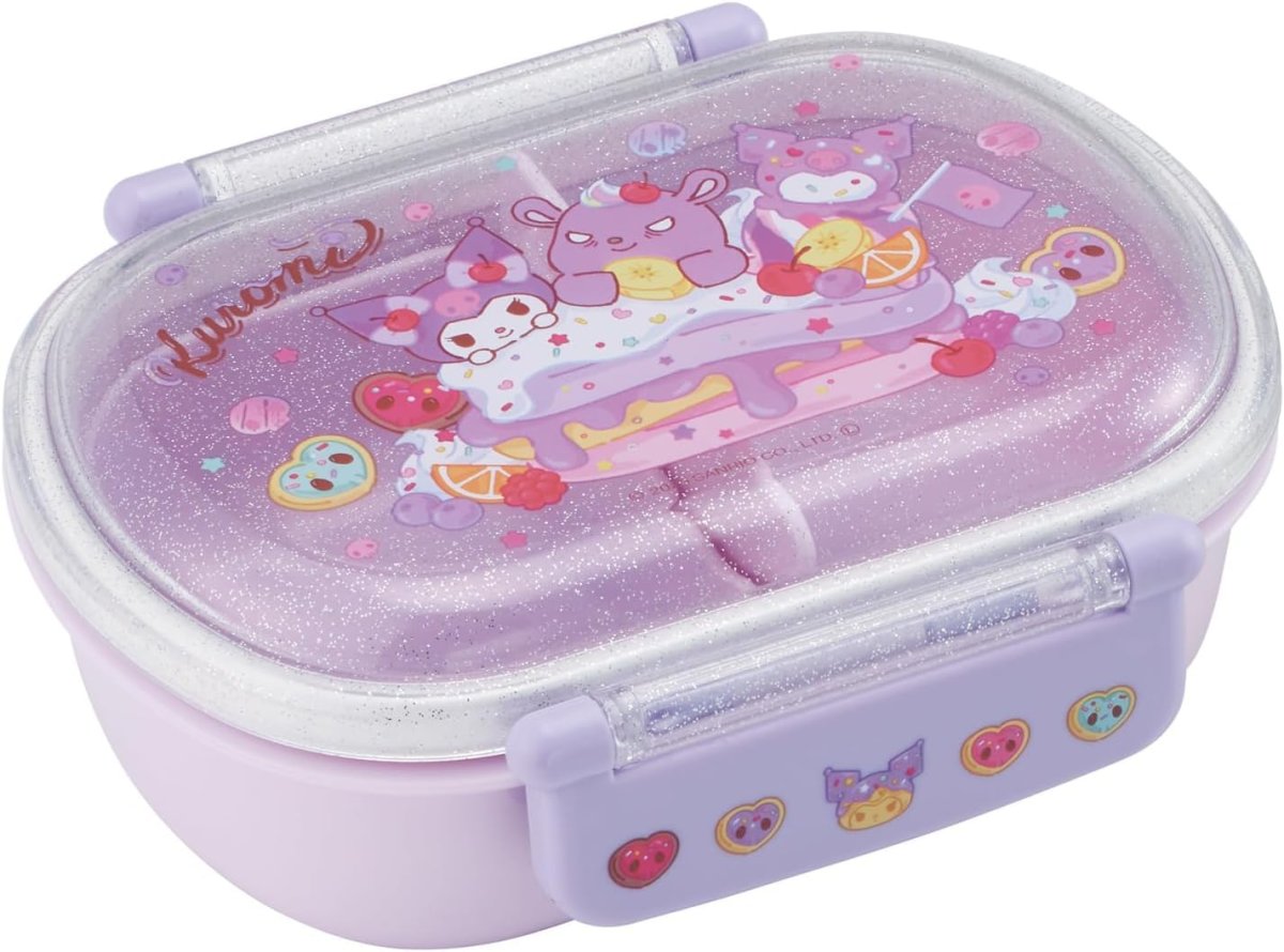 画像1: スケーター（Ｓｋａｔｅｒ） 子供用 弁当箱 ランチボックス ３６０ｍｌ 日本製 サンリオ クロミ Ｆａｎｃｙ Ｓｎａｃｋｓ Ｗｅｅｔｓ 女の子 ＱＡＦ２ＢＡ?Ａ (1)