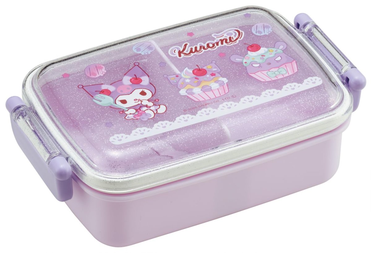 画像1: スケーター（Ｓｋａｔｅｒ） 子供用 弁当箱 ランチボックス ４５０ｍｌ サンリオ クロミ Ｆａｎｃｙ Ｓｎａｃｋｓ Ｗｅｅｔｓ 女の子 ＲＢＦ３ＡＮ?Ａ (1)