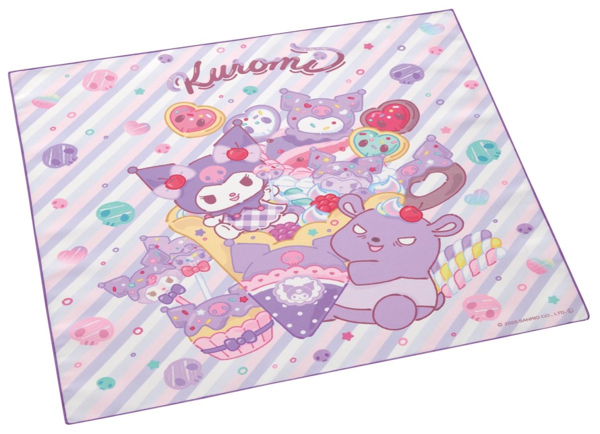 画像1: スケーター（Ｓｋａｔｅｒ） 子供用 お弁当 ランチクロス ４３×４３ｃｍ 日本製 サンリオ クロミ Ｆａｎｃｙ Ｓｎａｃｋｓ Ｗｅｅｔｓ 女の子 ＫＢ４ＳＮ?Ａ (1)