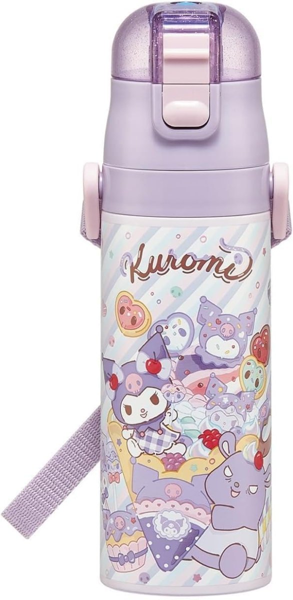 画像1: スケーター（Ｓｋａｔｅｒ） 水筒 子供用 直飲み ４７０ｍｌ サンリオ クロミ Ｆａｎｃｙ Ｓｎａｃｋｓ Ｗｅｅｔｓ 女の子 保冷専用 ステンレス 軽量タイプ ｗａｔｅｒｂｏｔｔｌｅ スポーツボトル キッズ こども 水瓶 ＳＤＣ４?Ａ (1)