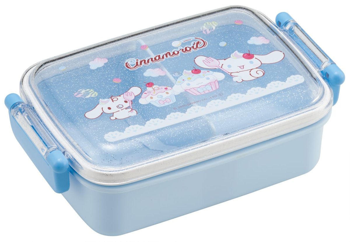画像1: スケーター（Ｓｋａｔｅｒ） 子供用 弁当箱 ランチボックス ４５０ｍｌ サンリオ シナモロール Ｆａｎｃｙ Ｓｎａｃｋｓ Ｗｅｅｔｓ 女の子 ＲＢＦ３ＡＮ?Ａ (1)