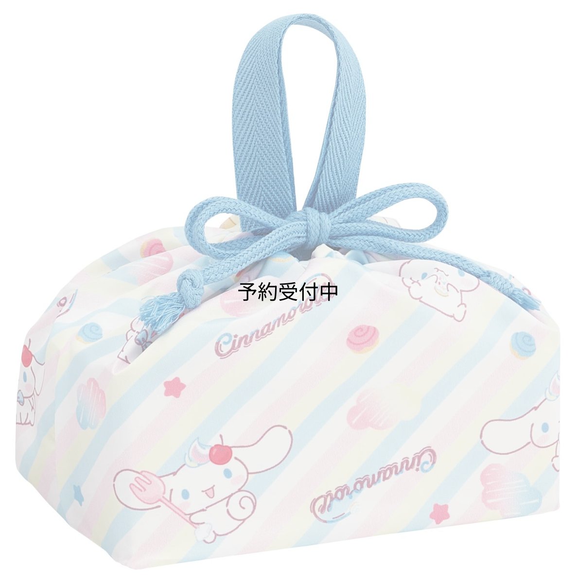 画像1: スケーター（Ｓｋａｔｅｒ） 子供用 お弁当 ランチ巾着 巾着 袋 日本製 サンリオ シナモロール Ｆａｎｃｙ Ｓｎａｃｋｓ Ｗｅｅｔｓ 女の子 ＫＢ７ＳＮ?Ａ (1)