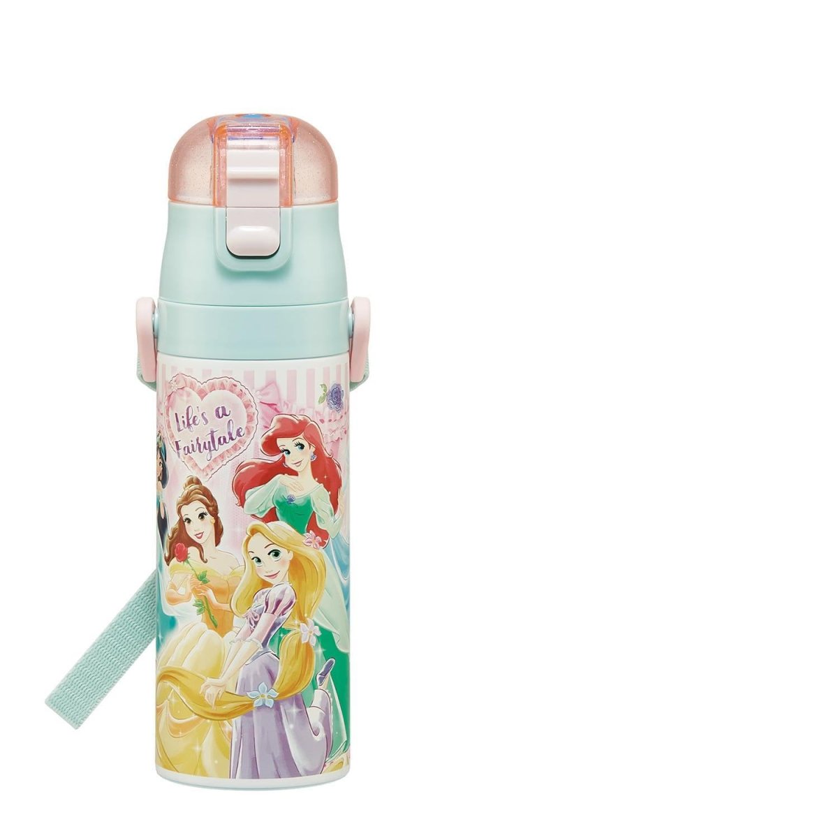 画像1: スケーター（Ｓｋａｔｅｒ） 水筒 子供用 直飲み ４７０ｍｌ ディズニー プリンセス ２６ 女の子 保冷専用 ステンレス 軽量タイプ ｗａｔｅｒｂｏｔｔｌｅ スポーツボトル キッズ こども 水瓶 ＳＤＣ４?Ａ (1)
