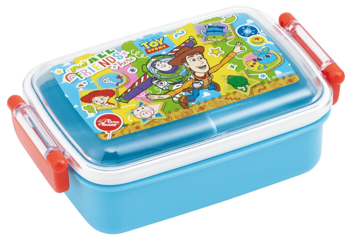画像1: スケーター（Ｓｋａｔｅｒ） お弁当箱 子供用 ４５０ｍｌ ふわっと盛れるドーム型ふた ランチボックス １段 日本製 ディズニー トイ・ストーリー ２６ 男の子 女の子 ＲＢＦ３ＡＮ?Ａ (1)