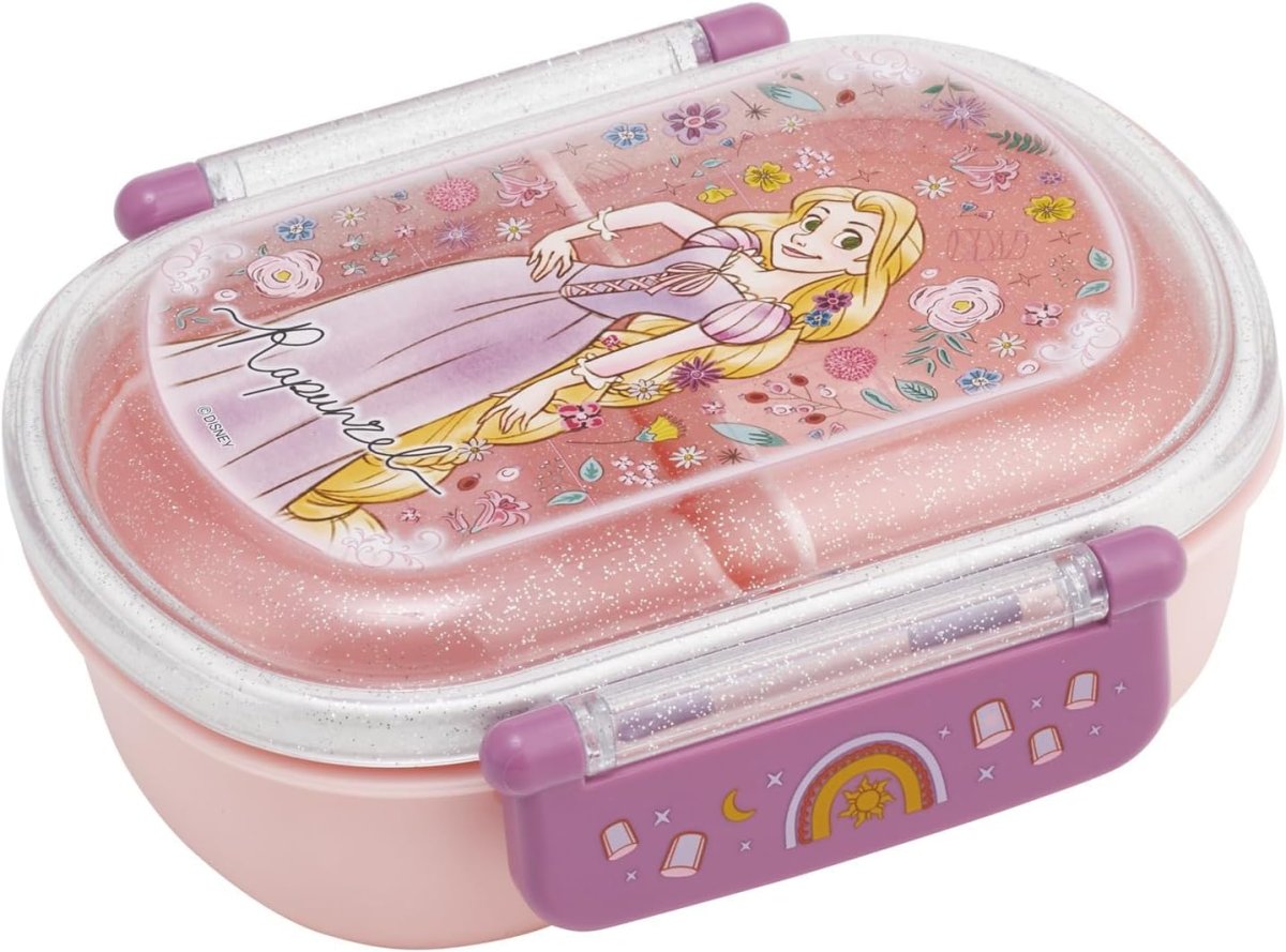 画像1: スケーター（Ｓｋａｔｅｒ） 子供用 弁当箱 ふわっと盛れる ランチボックス １段 ３６０ｍｌ 日本製 食洗機対応 レンジ対応 ディズニー 塔の上のラプンツェル ２６ 女の子 ＱＡＦ２ＢＡ?Ａ (1)