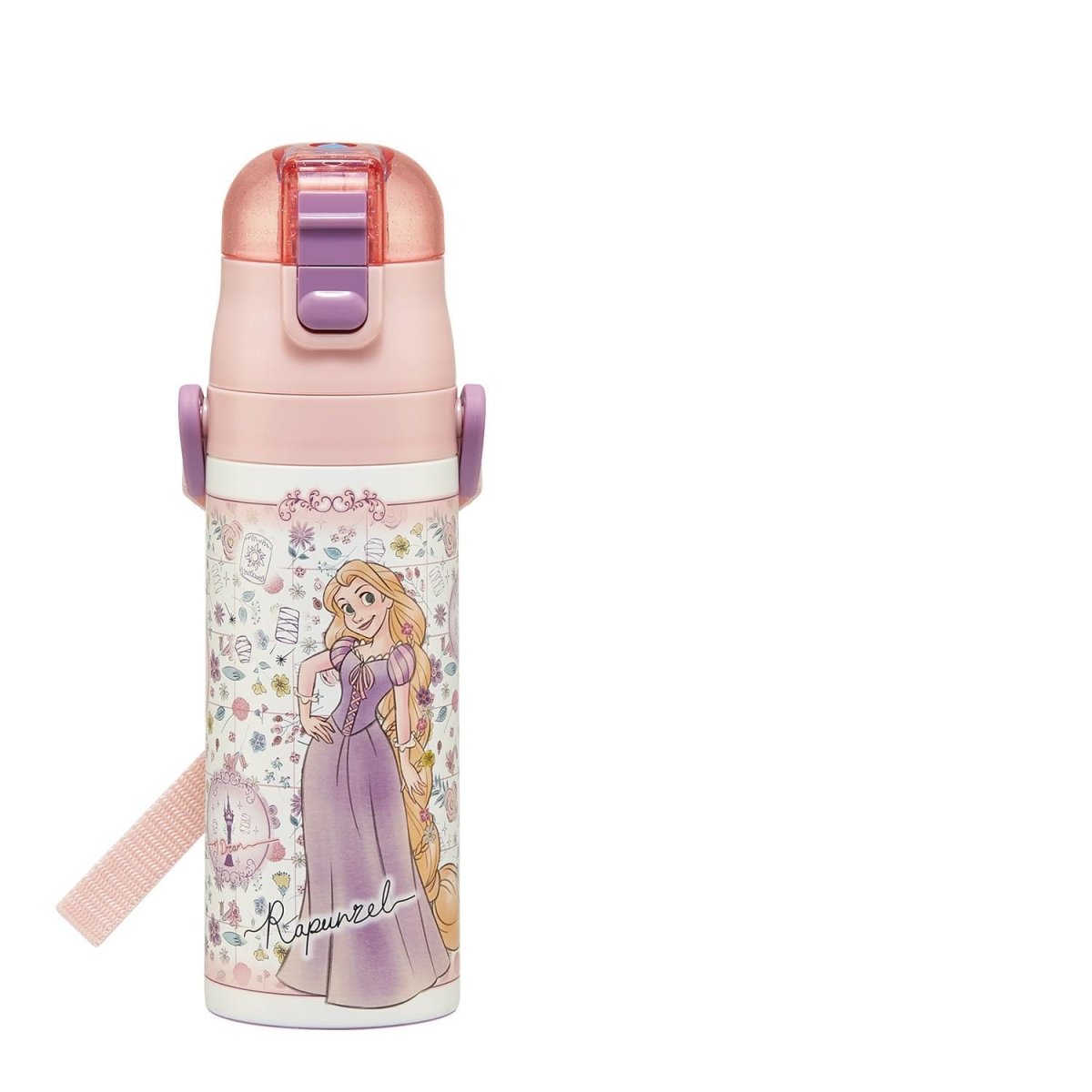 画像1: スケーター（Ｓｋａｔｅｒ） 水筒 子供用 直飲み ４７０ｍｌ ディズニー 塔の上のラプンツェル ２６ 女の子 保冷専用 ステンレス 軽量タイプ ｗａｔｅｒｂｏｔｔｌｅ スポーツボトル キッズ こども 水瓶 ＳＤＣ４?Ａ (1)