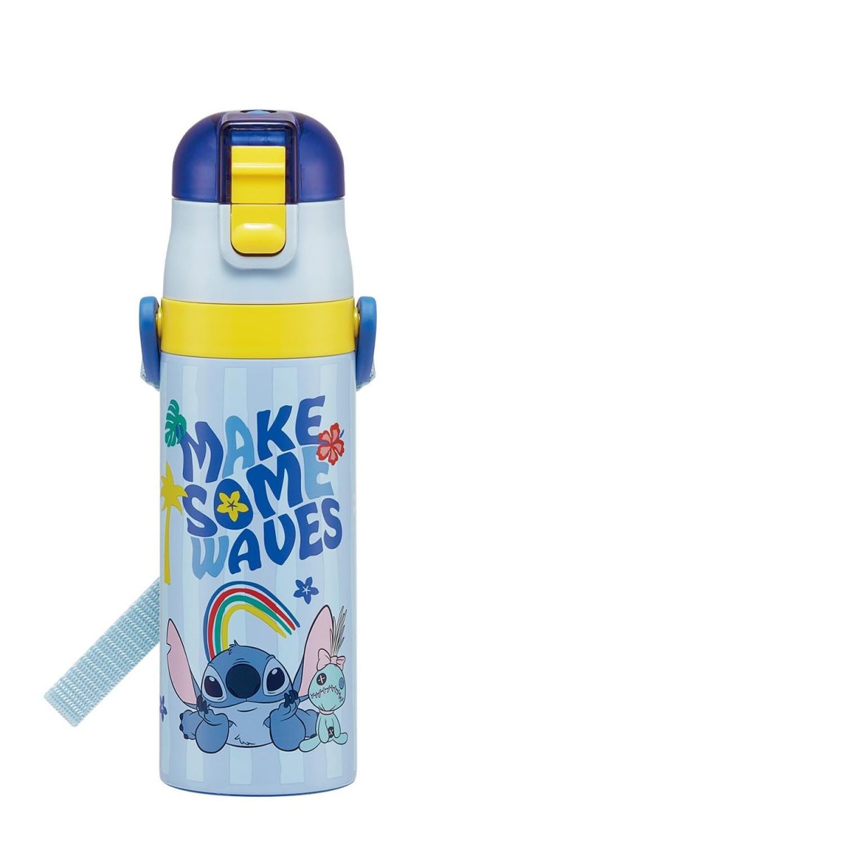画像1: スケーター（Ｓｋａｔｅｒ） 水筒 子供用 直飲み ４７０ｍｌ ディズニー リロ＆スティッチ ２６ 男の子 女の子 保冷専用 ステンレス 軽量タイプ ｗａｔｅｒｂｏｔｔｌｅ スポーツボトル キッズ こども 水瓶 ＳＤＣ４?Ａ (1)