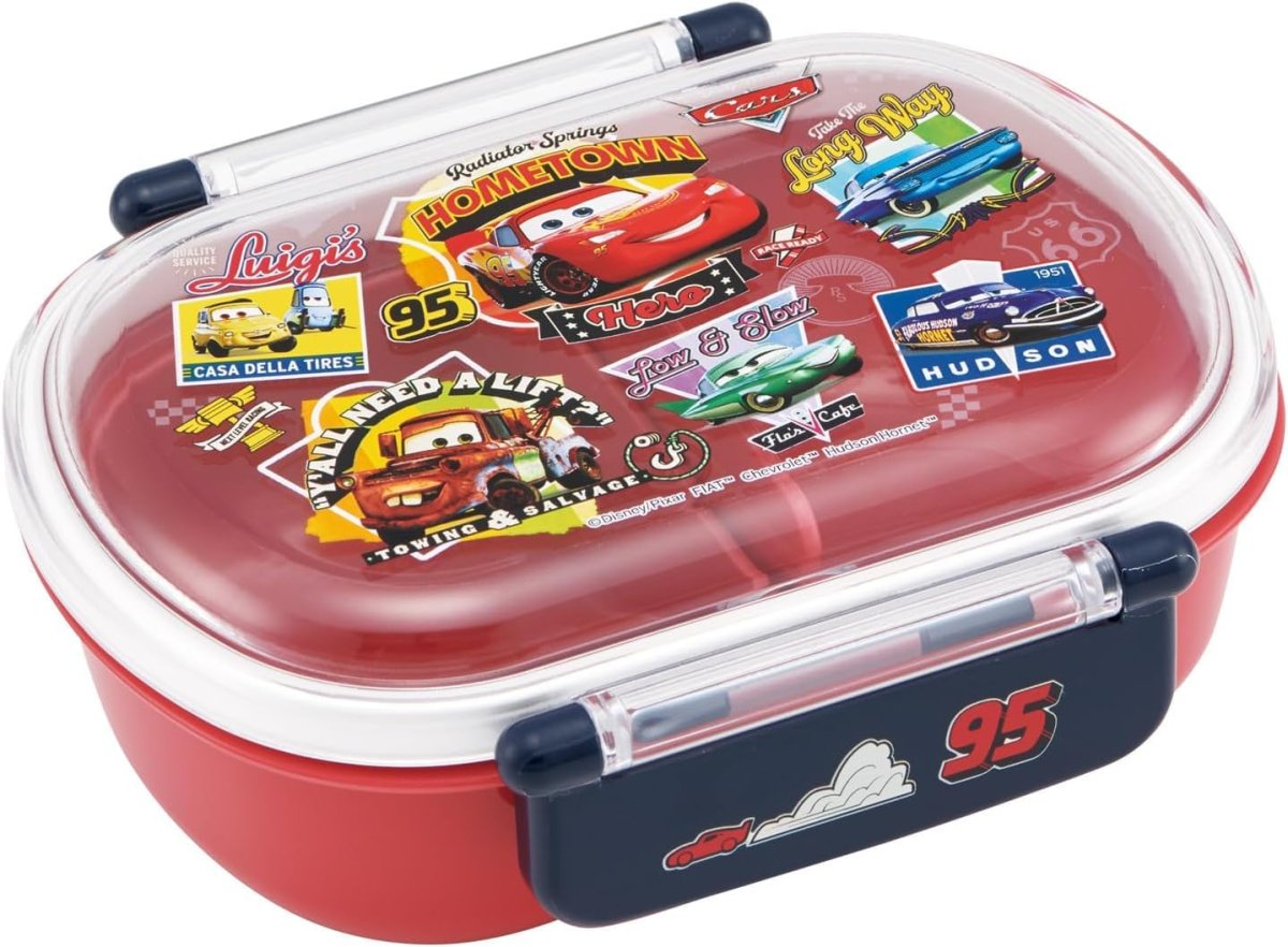画像1: スケーター（Ｓｋａｔｅｒ） 子供用 弁当箱 ふわっと盛れる ランチボックス １段 ３６０ｍｌ 日本製 食洗機対応 レンジ対応 ディズニー カーズ ２６ 男の子 ＱＡＦ２ＢＡ?Ａ (1)