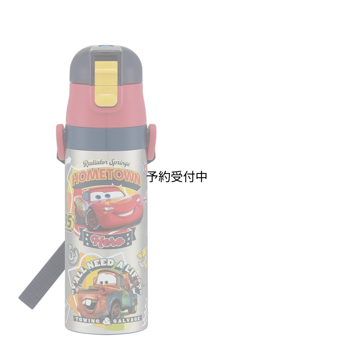 画像1: スケーター（Ｓｋａｔｅｒ） 水筒 子供用 直飲み ４７０ｍｌ ディズニー カーズ ２６ 男の子 保冷専用 ステンレス 軽量タイプ ｗａｔｅｒｂｏｔｔｌｅ スポーツボトル キッズ こども 水瓶 ＳＤＣ４?Ａ (1)