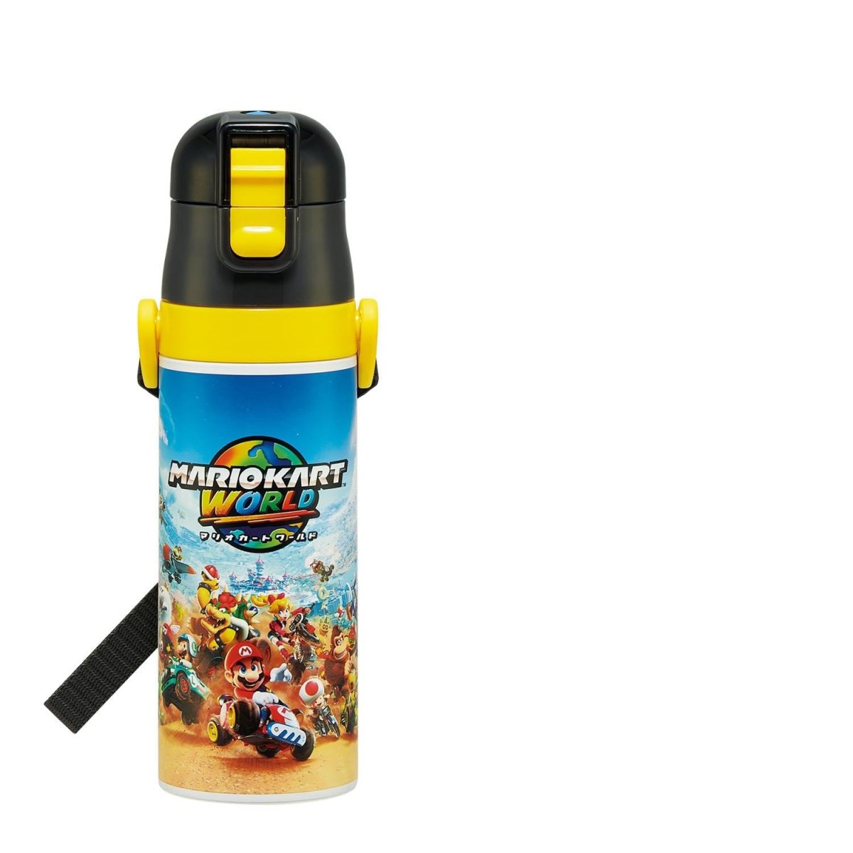 画像1: スケーター（Ｓｋａｔｅｒ） 水筒 子供用 直飲み ４７０ｍｌ スーパーマリオ マリオカート ワールド 男の子 保冷専用 ステンレス 軽量タイプ ｗａｔｅｒｂｏｔｔｌｅ スポーツボトル キッズ こども 水瓶 ＳＤＣ４?Ａ (1)