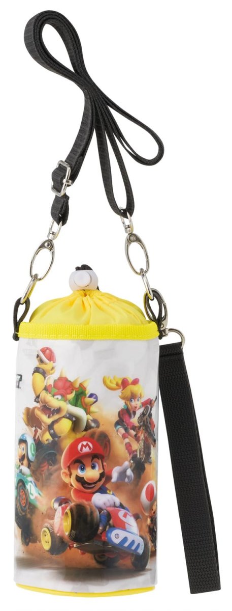 画像1: スケーター（Ｓｋａｔｅｒ） エナメル ペットボトルケース ５００ｍｌ スーパーマリオ マリオカート ワールド 男の子 ＰＶＰＣ６?Ａ (1)