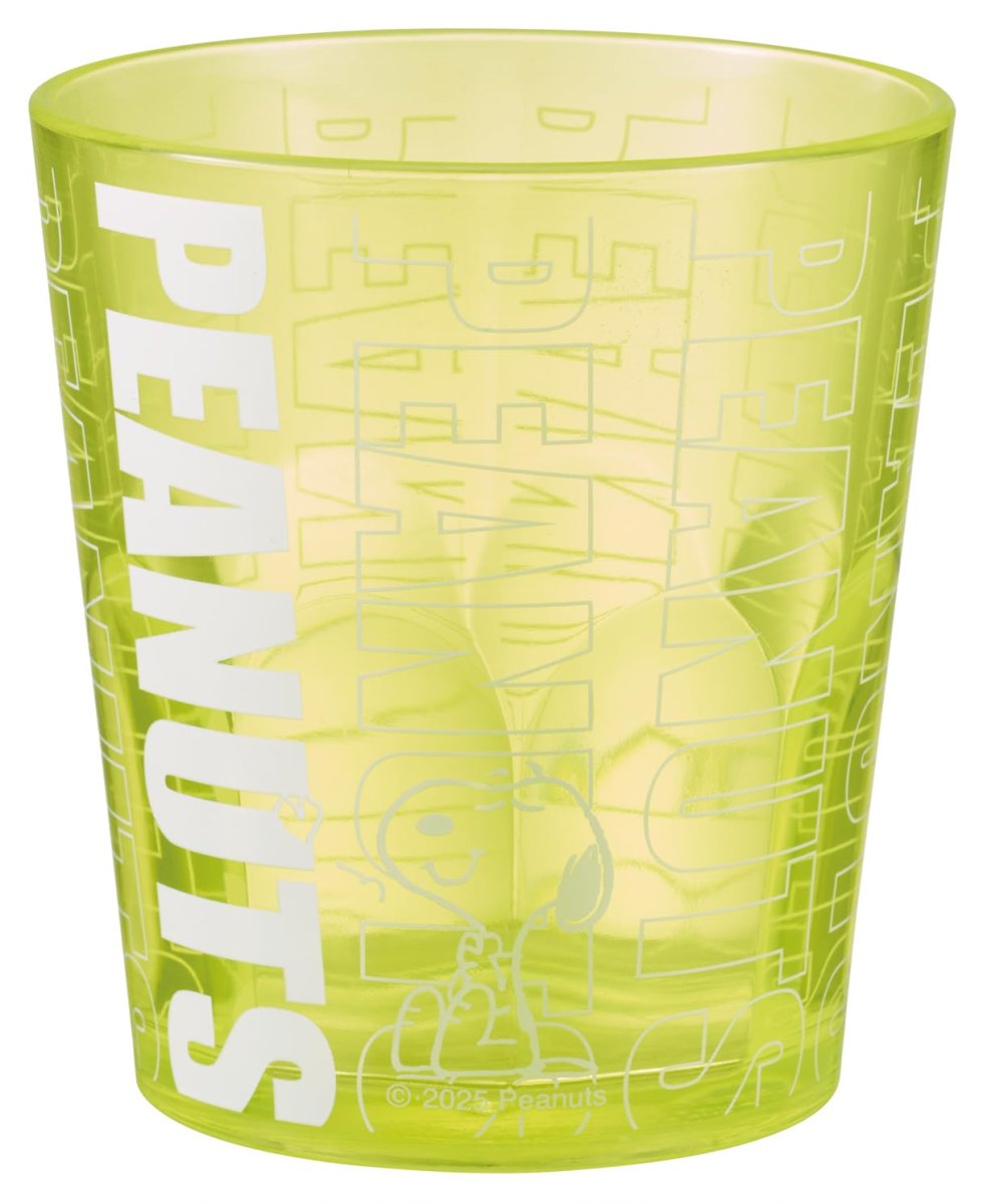 画像1: スケーター（Ｓｋａｔｅｒ） コップ ２８０ｍｌ プラスチック アクリル 食洗機対応 日本製 スヌーピー ネオンイエロー ＫＳＡ４Ｊ?Ａ (1)