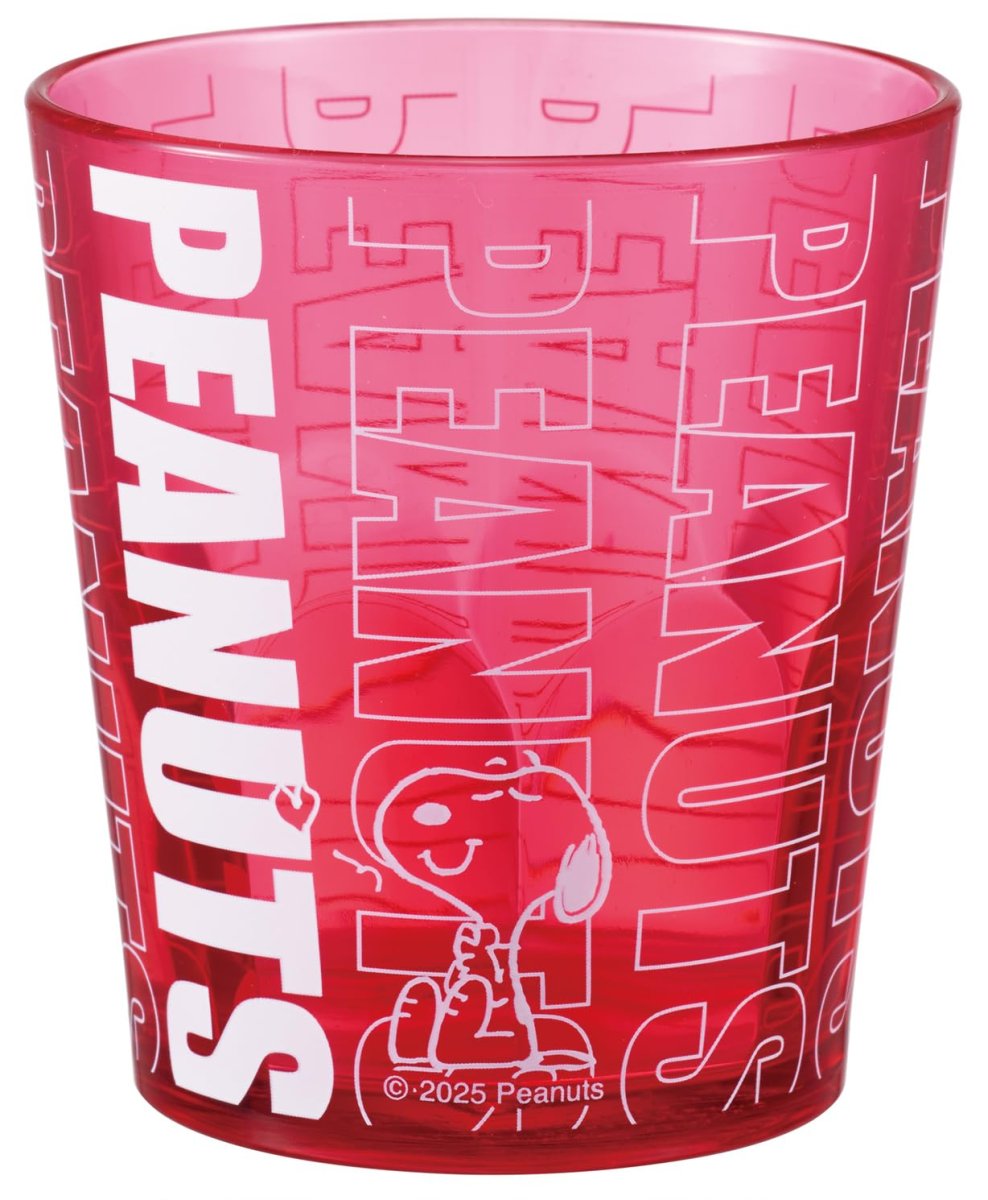 画像1: スケーター（Ｓｋａｔｅｒ） コップ ２８０ｍｌ プラスチック アクリル 食洗機対応 日本製 スヌーピー ネオンピンク ＫＳＡ４Ｊ?Ａ (1)