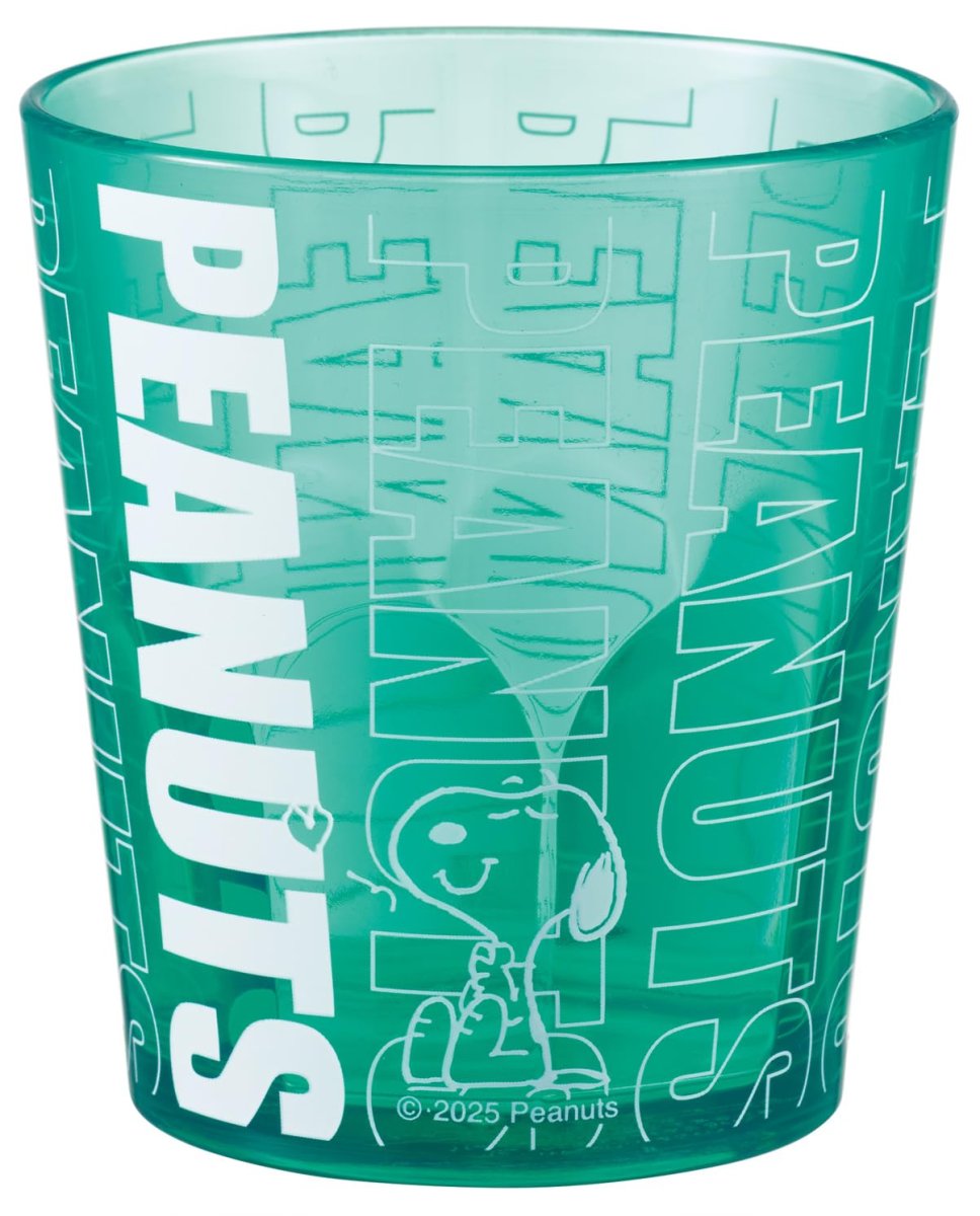 画像1: スケーター（Ｓｋａｔｅｒ） コップ ２８０ｍｌ プラスチック アクリル 食洗機対応 日本製 スヌーピー ネオングリーン ＫＳＡ４Ｊ?Ａ (1)