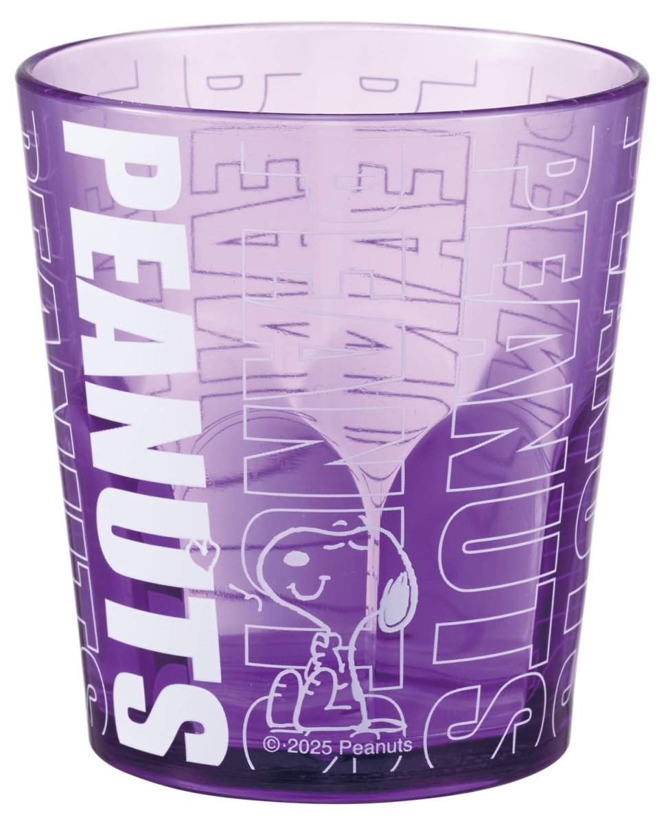 画像1: スケーター（Ｓｋａｔｅｒ） コップ ２８０ｍｌ プラスチック アクリル 食洗機対応 日本製 スヌーピー ネオンパープル ＫＳＡ４Ｊ?Ａ (1)