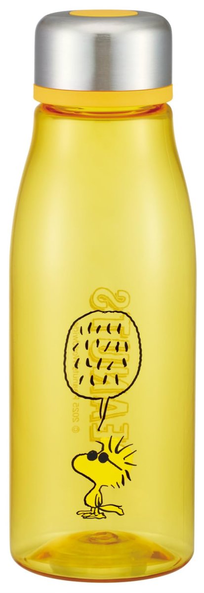画像1: スケーター（Ｓｋａｔｅｒ） 直飲み ウォーターボトル ５００ｍｌ 茶漉し付 水筒 スヌーピー ＰＥＡＮＵＴＳ カラーシリーズ Ｗｏｏｄｓｔｏｃｋ ウッドストック ＰＴＹ５?Ａ (1)