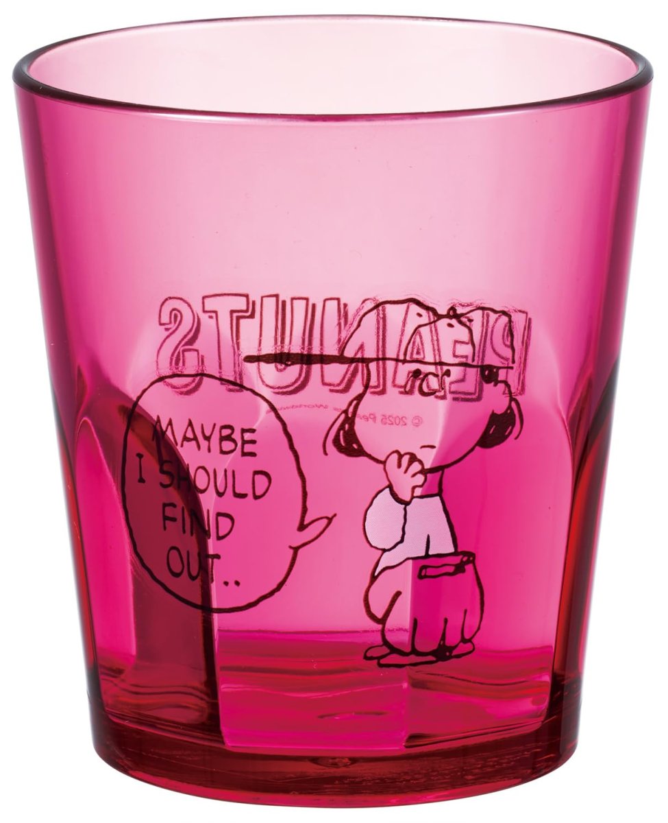 画像1: スケーター（Ｓｋａｔｅｒ） コップ ２８０ｍｌ プラスチック アクリル 食洗機対応 日本製 スヌーピー ＰＥＡＮＵＴＳ カラーシリーズ ルーシー ＫＳＡ４Ｊ?Ａ (1)