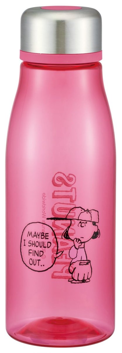 画像1: スケーター（Ｓｋａｔｅｒ） 直飲み ウォーターボトル ５００ｍｌ 茶漉し付 水筒 スヌーピー ＰＥＡＮＵＴＳ カラーシリーズ ルーシー ＰＴＹ５?Ａ (1)