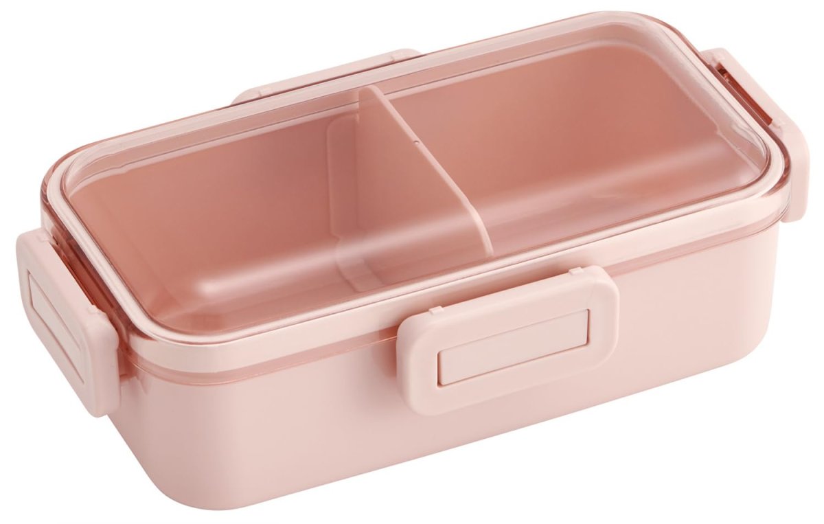 画像1: スケーター（Ｓｋａｔｅｒ） 弁当箱 ふわっと盛れる ランチボックス １段 ５３０ｍｌ 食洗機対応 レンジ対応 日本製 スモーキーピンク ＰＦＬＢ６?Ａ (1)