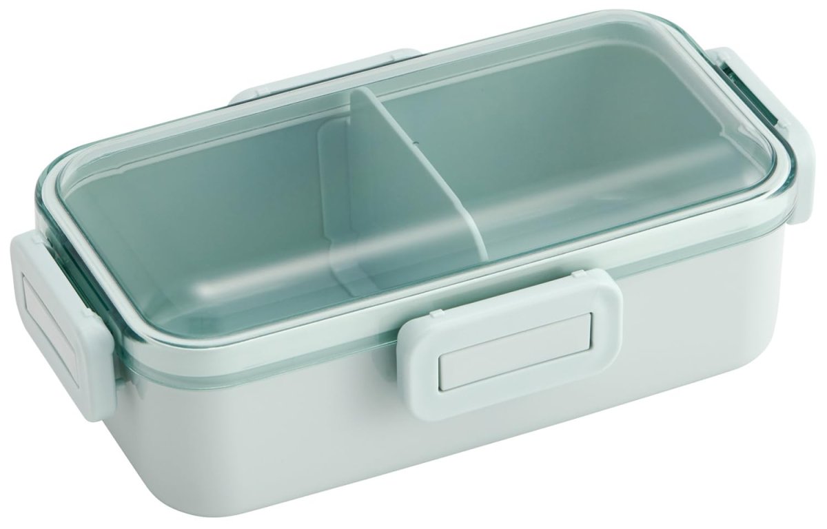 画像1: スケーター（Ｓｋａｔｅｒ） 弁当箱 ふわっと盛れる ランチボックス １段 ５３０ｍｌ 食洗機対応 レンジ対応 日本製 スモーキーグリーン ＰＦＬＢ６?Ａ (1)
