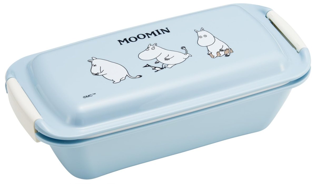 画像1: スケーター（Ｓｋａｔｅｒ） 弁当箱 バイオマス 洗いやすい ランチボックス １段 ５３０ｍｌ ふんわり盛れる ドーム型フタ 食洗機対応 レンジ対応 日本製 ムーミン ユニーク ＰＴＬＢ６Ｂ?Ａ (1)