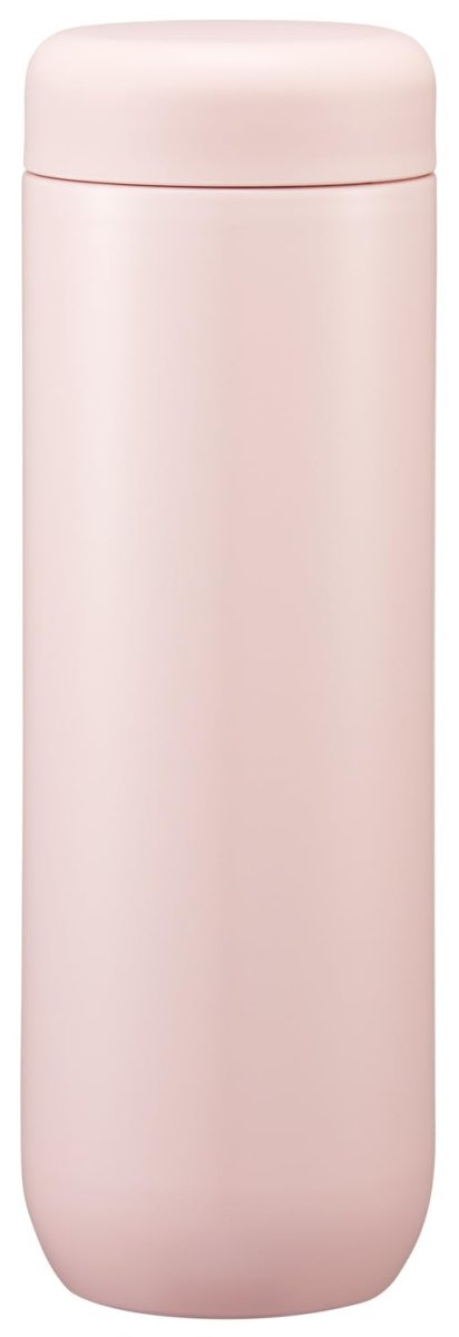 画像1: スケーター（Ｓｋａｔｅｒ） 水筒 マグボトル ４５０ｍｌ ワンタッチ式フタパッキン ステンレス 保温 保冷 スモーキーピンク ７２７０９?Ａ (1)